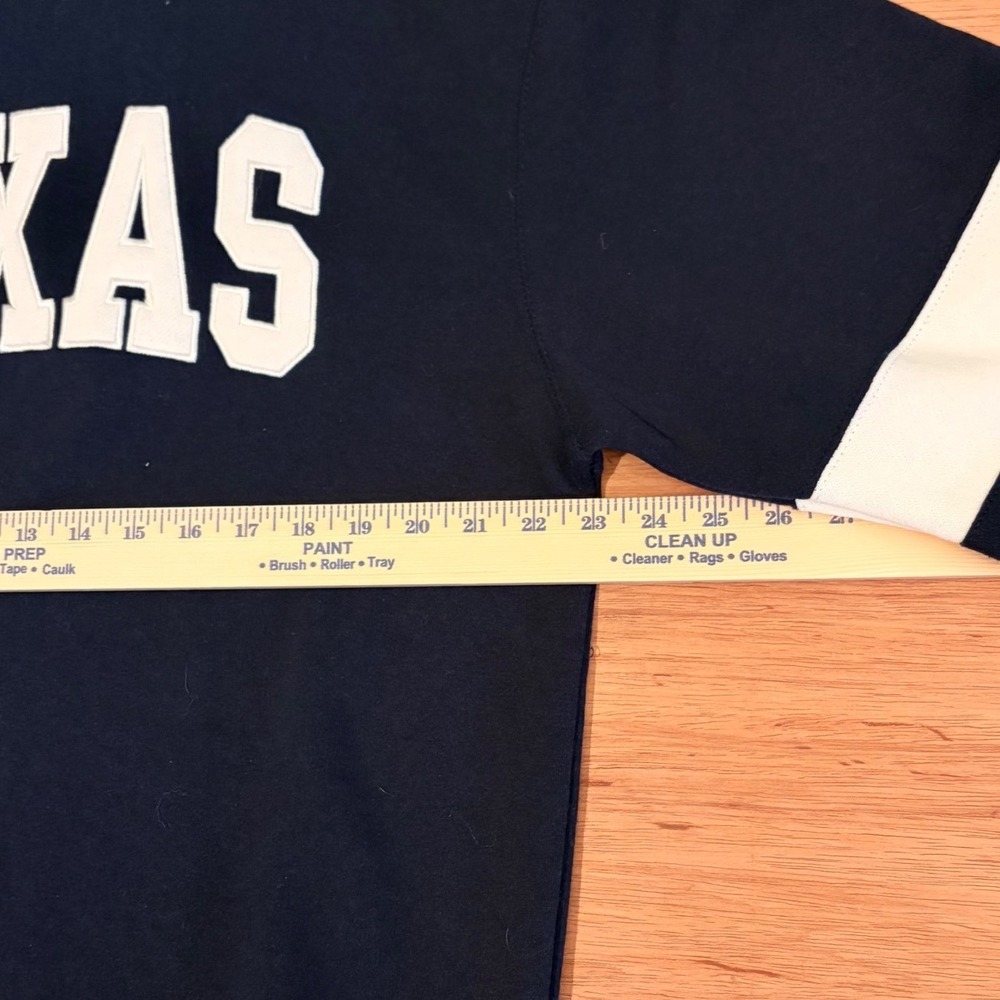 New York Popular Texas Graphic Crewneck Sweatshirt Navy Blue XL NY253TX-NC-XL - Picture 3 of 8